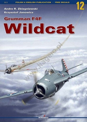 Kagero 3012 Grumman F4F Wildcat EN/PL ( no decal )
