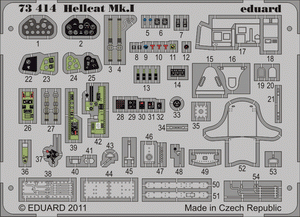 Eduard 73414 Hellcat Mk. I SA 1/72 EDUARD – image 2