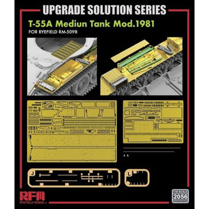 Rye Field Model 2056 T-55A Medium Tank Mod.1981 for RFM5098 - Upgrade Solution 1/35 – immagine 2