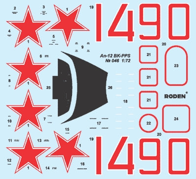 Roden 046 Antonov An-12 Pps 1/72 – imagen 4