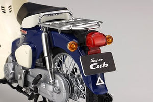Fujimi 141961 B-NX-6 Honda Super Cub 110 (Urban Denim Blue Metallic) 1/12 – immagine 3