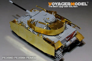 Voyager Model PE35993 WWII German Pz.Kpfw.IV Ausf.G（LateProduction）Basic For Border 35001 1/35 – immagine 12