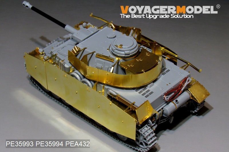 Voyager Model PE35993 WWII German Pz.Kpfw.IV Ausf.G（LateProduction）Basic For Border 35001 1/35 – immagine 12