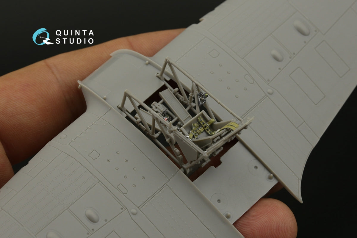 Quinta Studio QD48410 Hurricane family 3D-Printed &amp;amp; coloured Interior on decal paper (Arma Hobby) 1/48 – Bild 6