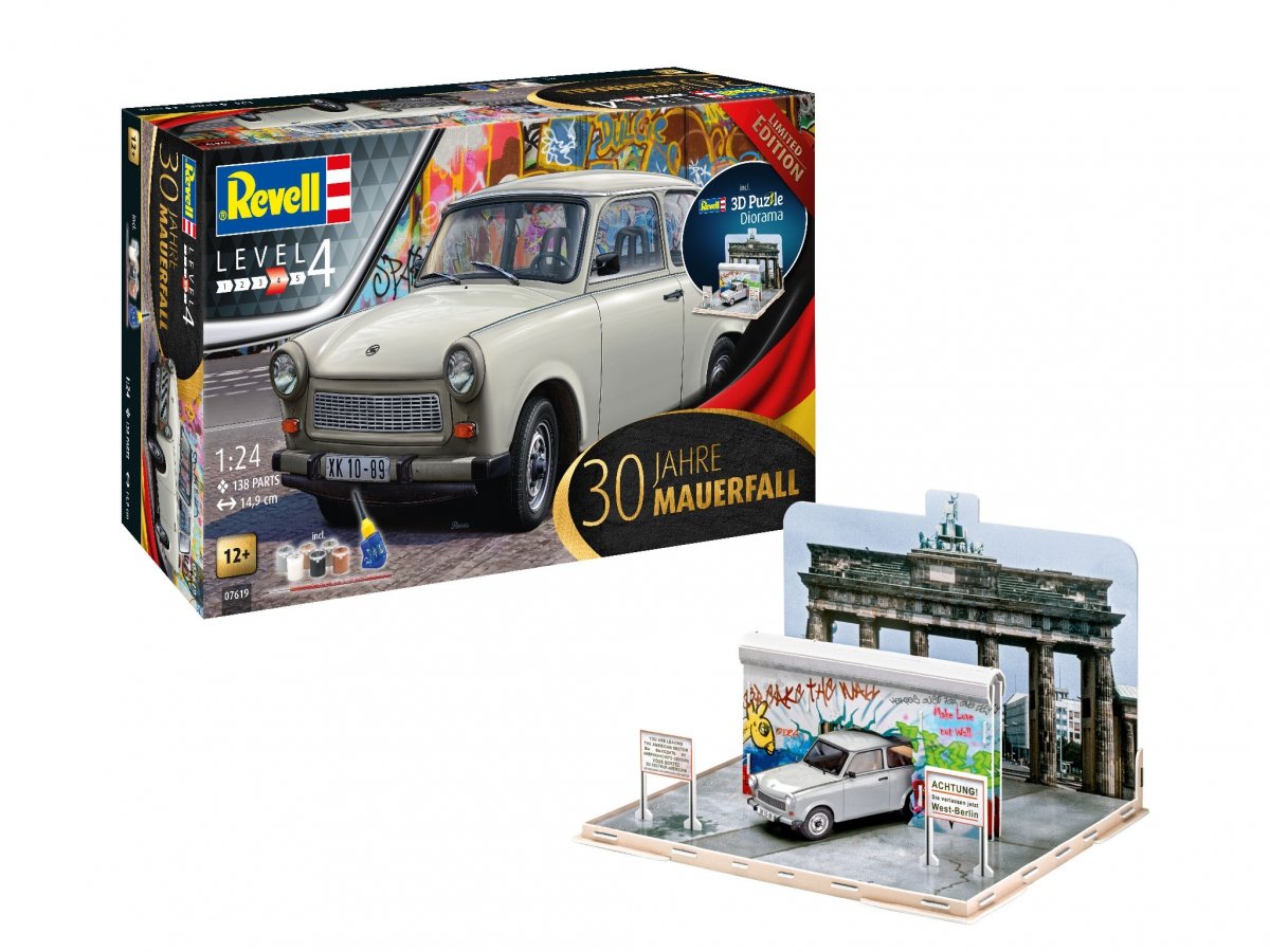 Revell 07619 30e anniversaire « La chute du mur de Berlin » 1/24