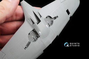 Quinta Studio QD48034 P-39Q/N 3D-Printed &amp;amp; coloured Interior on decal paper (for Hasegawa kit) 1/48 – immagine 6