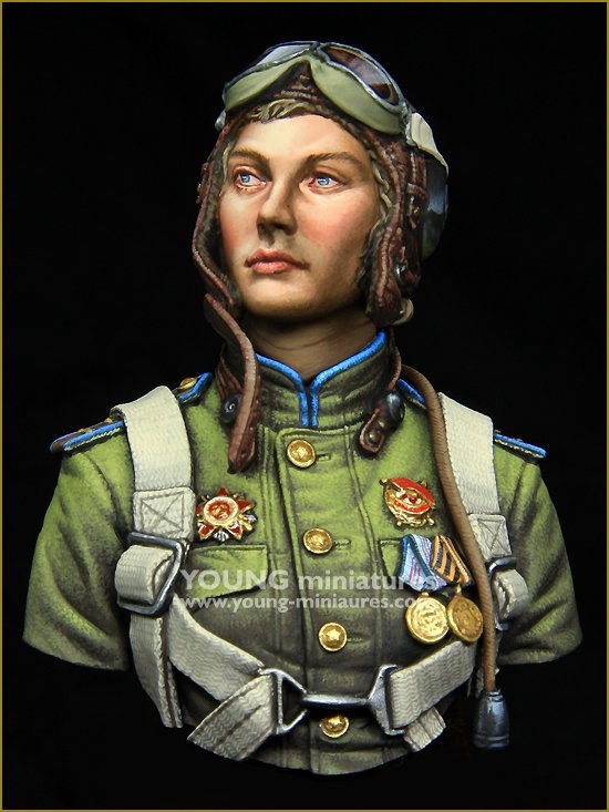 Young Miniatures YM1878 SORCIÈRES DE LA NUIT Régiment de bombardiers de nuit soviétiques Seconde Guerre mondiale 1/10 – image 3