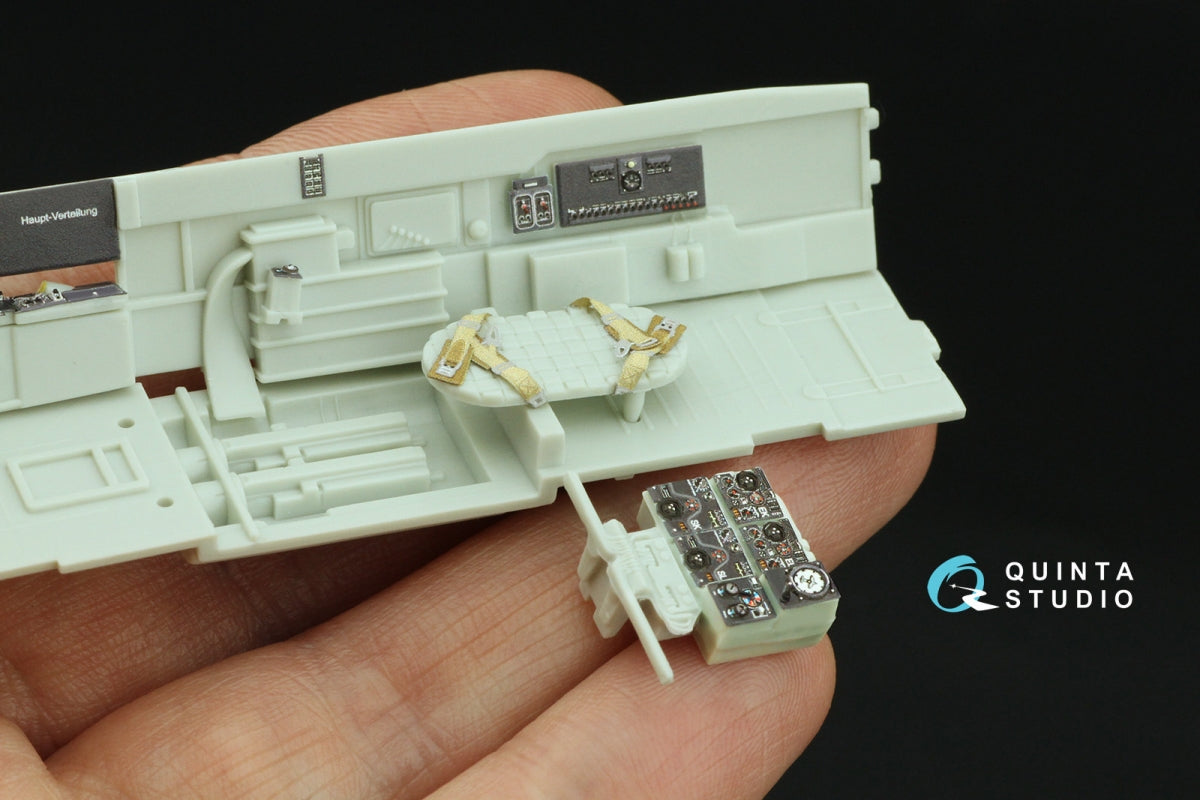 Quinta Studio QD48435 Bf 110G-2 3D-Printed coloured Interior on decal paper (Revell) 1/48 – immagine 11