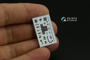 Quinta Studio QD72133 P-40B 3D-Printed coloured Interior on decal paper (Airfix) 1/72 – immagine 11