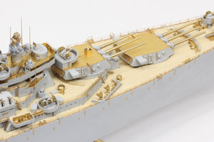Pontos 37034FB USS BB-63 Missouri 1945 Ensemble de détails avancés pour maquette Hobbyboss (pont en bois teinté bleu 20B) 1/350 – image 7