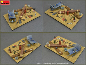 MiniArt 35572 RAILWAY TOOLS &amp;amp; EQUIPMENT 1/35 – immagine 2