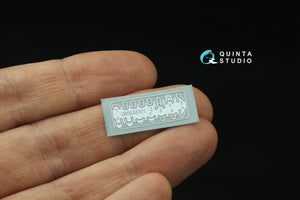 Quinta Studio QR+32033 WWII Luftwaffe fighter seatbelts (with metal buckles) (All kits) 1/32 – zdjęcie 4