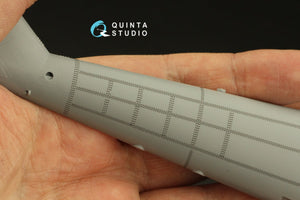 Rangées de rivets triples Quinta Studio QRV-037 (taille des rivets : 0,20 mm, écartement : 0,8 mm, convient à l’échelle 1/32), couleur noire, longueur totale : 3,7 m / 12 pi  – image 4