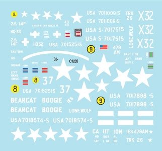 Star Decals 35-C1235 US Amphibians 1/35 – immagine 3
