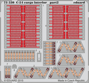 Eduard 73530 C-54 cargo interior 1/72 REVELL – imagen 2