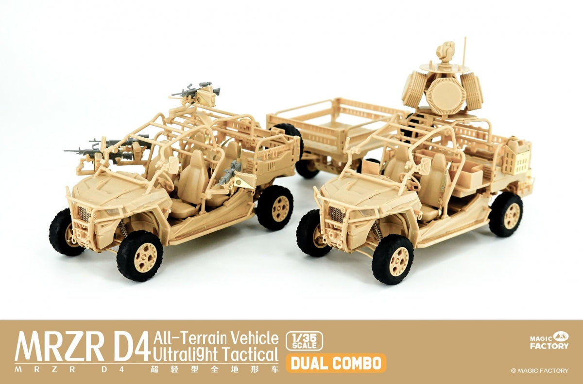 Magic Factory 2005 MRZR D4 Ultralight Tactical All-Terrain Vehicle 1/35 – immagine 2