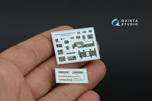 Quinta Studio QD48469 A6M2 Zero (Nakajima Prod.) Intérieur coloré imprimé en 3D sur papier décalcomanie (Academy) 1/48 – image 3