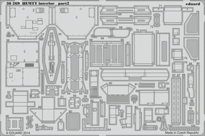 Eduard 36269 HEMTT interior - colour ITALERI 1/35 – immagine 2