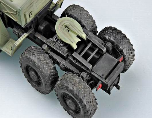 Trumpeter 00211 MAZ-537G intermediate type with MAZ/ChMZAP 5247G semi-trailer 1/35 – immagine 8