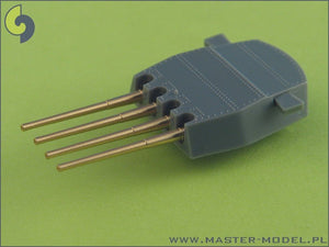 Master SM-700-011 British 14in (356mm) Mark VII barrels (10pcs) - King George V class – immagine 2