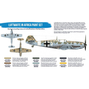 Hataka HTK-BS06.2 Luftwaffe in Africa paint set (6x17ml) – Bild 3