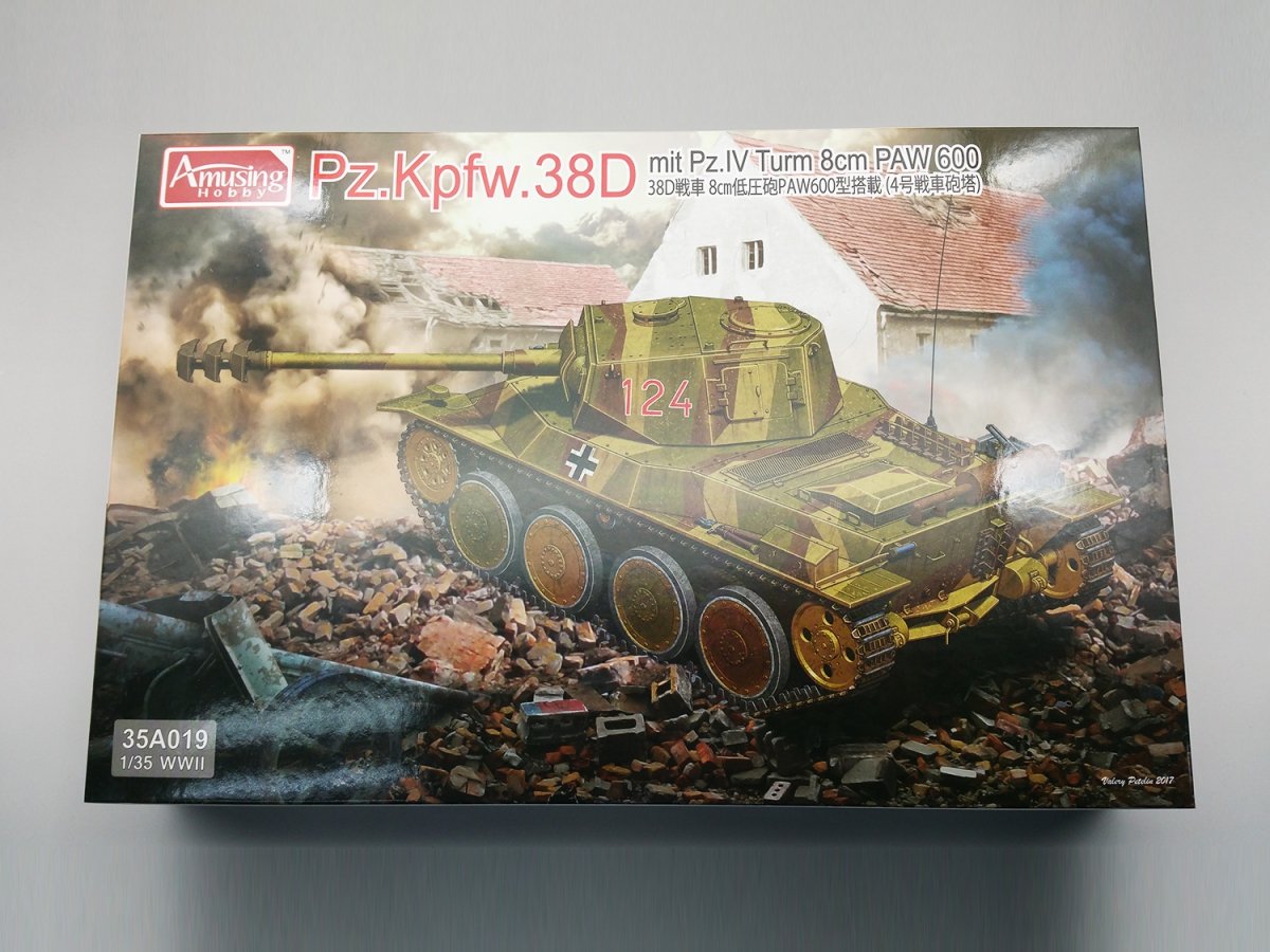 Amusing Hobby 35A019 Pz.Kpfw.38D 1/35 – immagine 2