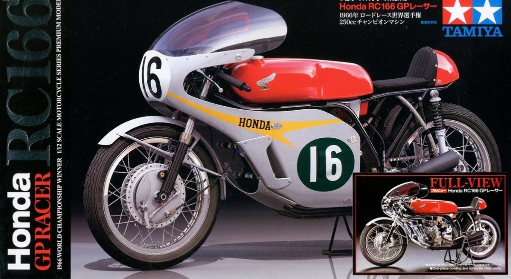 Tamiya 14127 Honda RC166 Vue complète (1/12)
