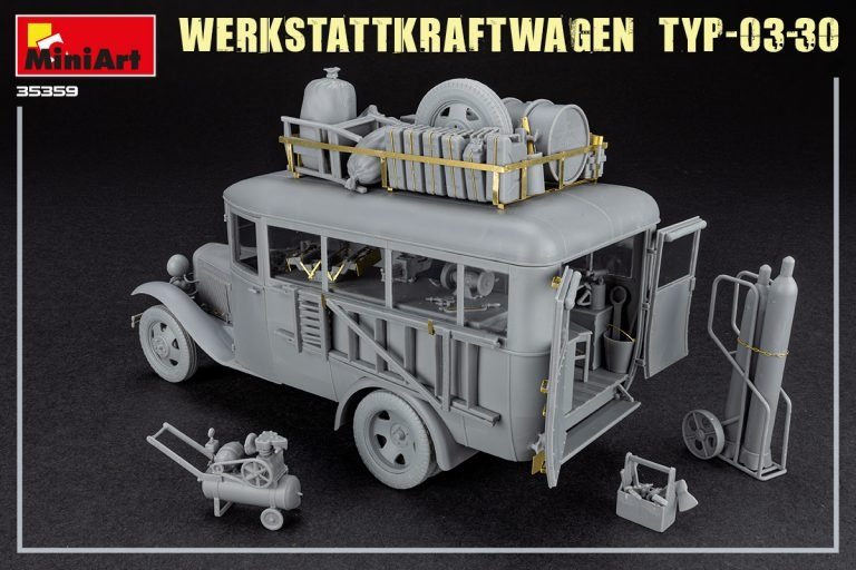 MiniArt 35359 WERKSTATTKRAFTWAGEN TYP-03-30 1/35 – Bild 8