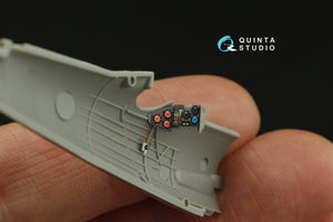 Intérieur coloré imprimé en 3D sur papier décalcomanie Quinta Studio QD72132 PZL P.7a (Arma Hobby) 1/72 – image 6