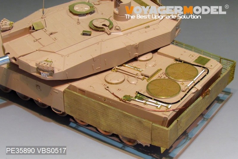 Voyager Model PE35890 Modern German Leopard2A4 Revolution 1 MBT Basic for TIGER 1/35 – immagine 4