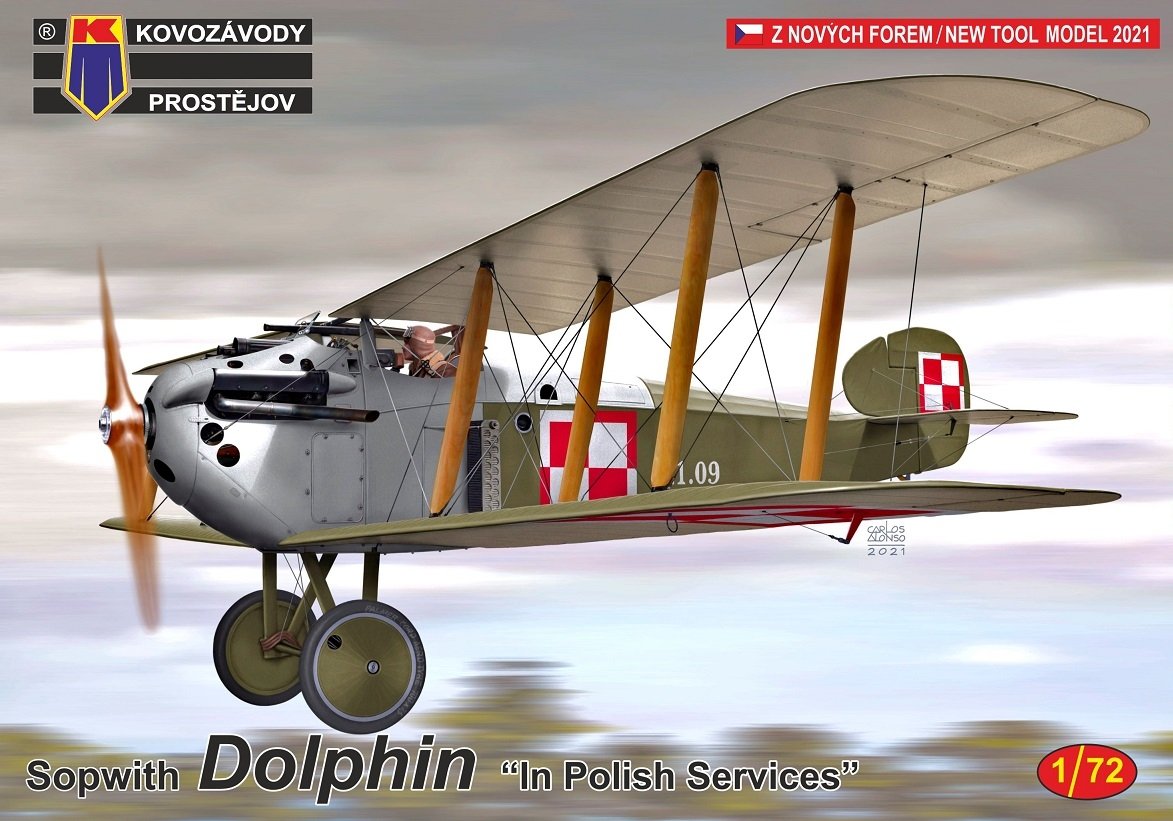 Kovozavody Prostejov KPM0275 Sopwith Dolphin "In Polish Services" 1/72
