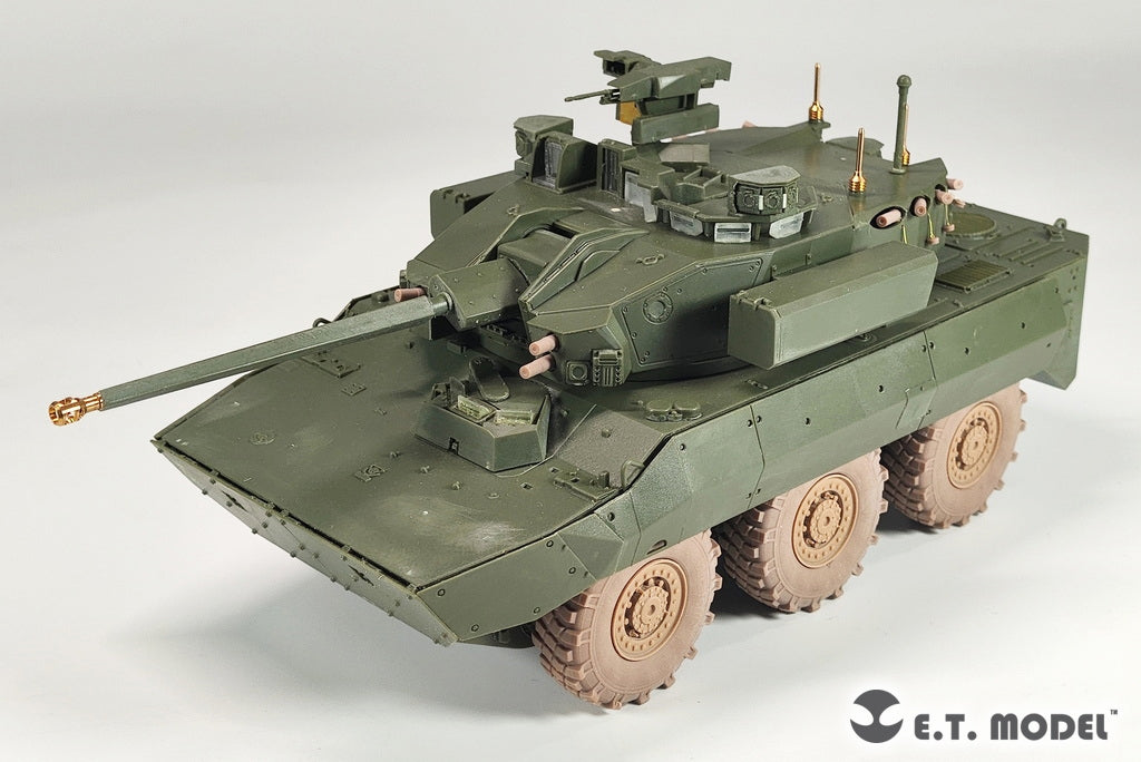E.T. Model P35-167 Modern French AMX-10RCR Tank Destroyer Sagged wheels 1/35 – immagine 4