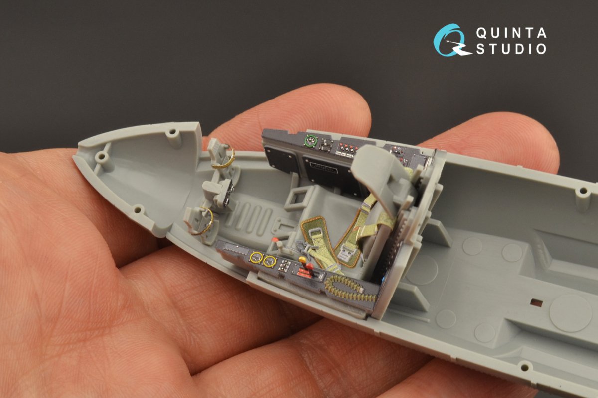 Quinta Studio QD32105 Ju EF 126/EF 127 3D-Printed &amp;amp; coloured Interior on decal paper (Das Werk) 1/32 – immagine 5