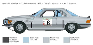 Italeri 3632 Mercedes-Benz 450SLC Rallye Bandama 1979 1/24 – immagine 9