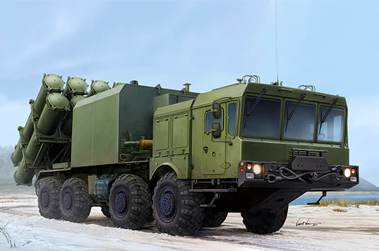 Trumpeter 01052 Lanceur russe 3S60 du système de missiles côtiers 3K60 BAL/BAL-Elex, échelle 1/35