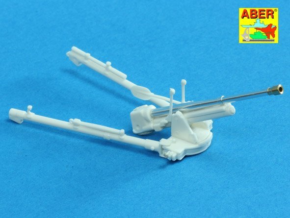 Aber 35L-122 37 mm barrel for anti-tank gun Bofors wz.37 used in 7TP tank 1/35 – immagine 4