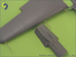 Master AM-48-019 Fw 190 A7, A8 armament set (MG 131 barrel tips, MG 151 barrels, MG 151 fairings) &amp;amp; Pitot Tube 1/48 – immagine 3