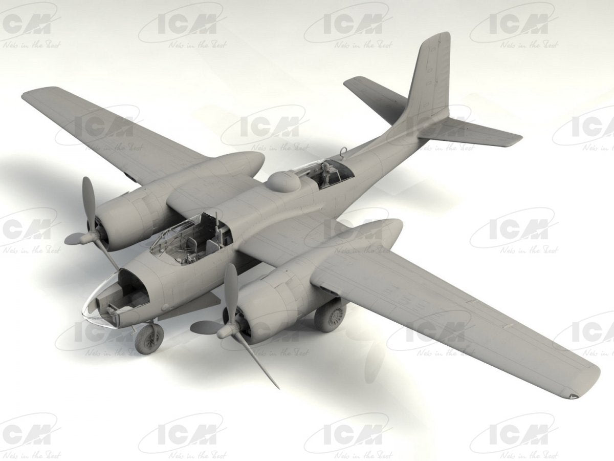 ICM 48288 A-26C-15 Invader avec pilotes et personnel au sol 1/48 – image 2