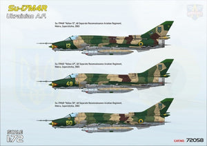 Modelsvit 72058 Su-17M4R Ukrainian A.F. 1/72 – Bild 2