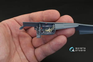 Quinta Studio QD48128 Fw 190 A-8/A-9 (R11) 3D-Printed &amp;amp; coloured Interior on decal paper (for Eduard kit) 1/48 – immagine 5