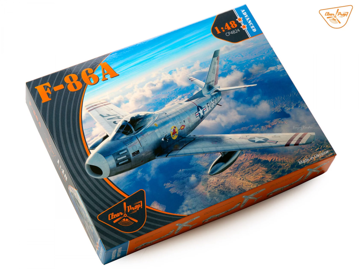 Propulseur transparent ! Kit avancé CP4824 F-86A Saber 1/48  – image 2