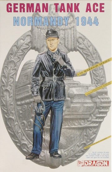 Dragon 1609 As des chars allemands Normandie 1944 (1/16)