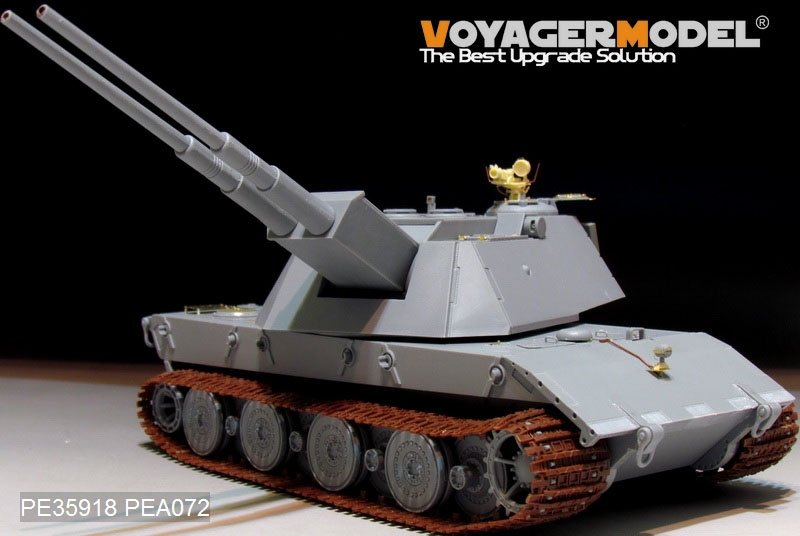 Voyager Model PE35918 WWII German E-100 Super Heavy Tank for AMUSING HOBBY 1/35 – Bild 6