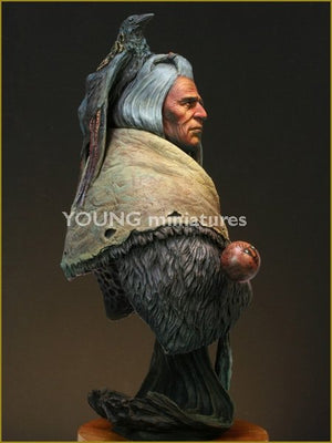 Young Miniatures YH1821 Blackfoot Raven Bearer 1/10 – immagine 6