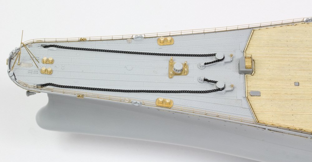 Pontos 37025FB IJN Musashi 1944 Detail up set Advanced Coal Black deck 1/350 – zdjęcie 7