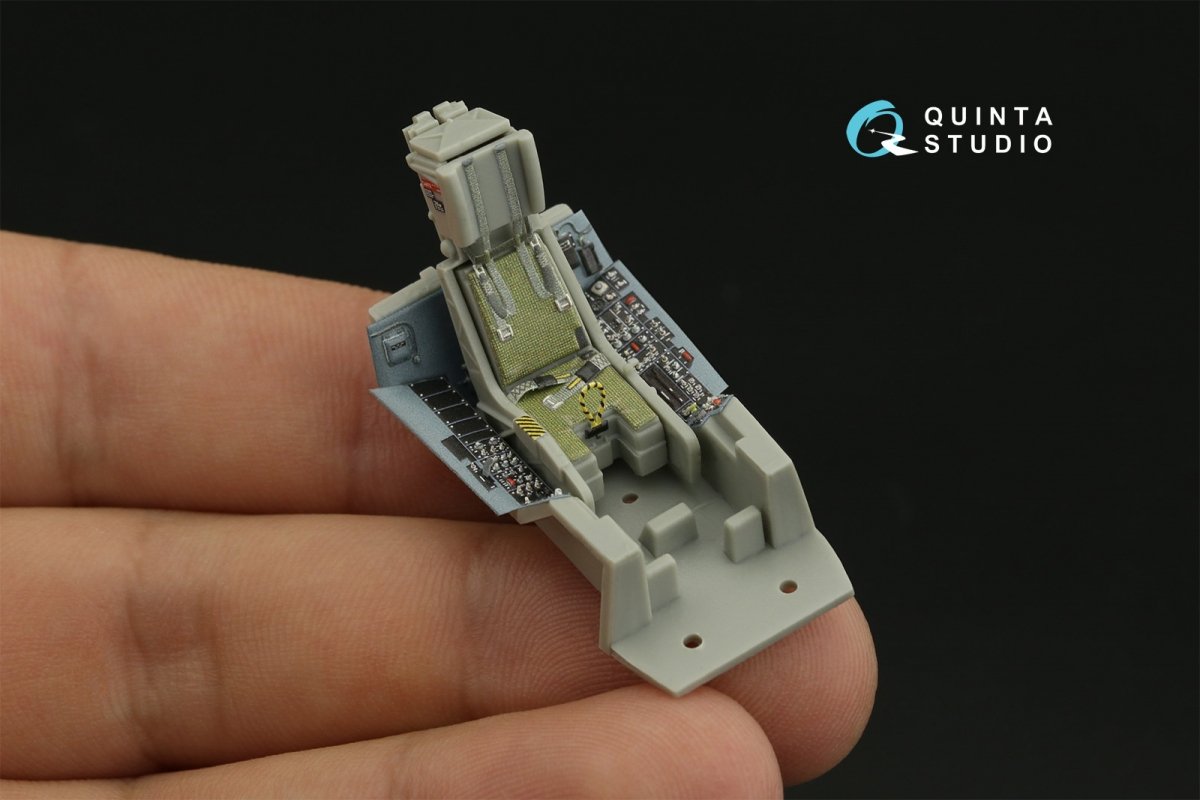 Quinta Studio QD48278 F/A-18А++ 3D-Printed &amp;amp; coloured Interior on decal paper (HobbyBoss) 1/48 – Bild 11