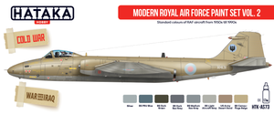Hataka HTK-AS73 Modern Royal Air Force paint set vol. 2 (8x17ml) – Bild 2