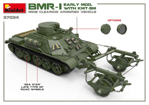MiniArt 37034 BMR-1 EARLY MOD. WITH KMT-5M 1/35 – immagine 4