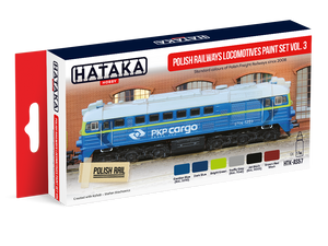 Hataka HTK-AS57 Polish Railways locomotives paint set vol. 3 – Bild 2