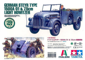 Tamiya 89717 Steyr 1500A / 7.5cm Howitzer 1/35